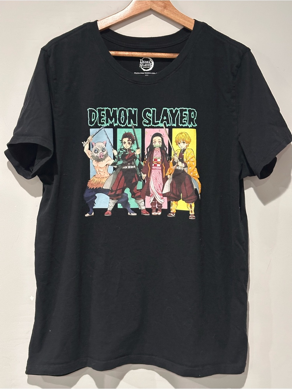 Demon Slayer Graphic Tee - Black